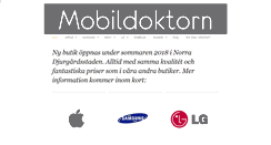 Desktop Screenshot of mobildoktorn.com